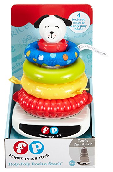 Fisher Price Roly Poly Rock-A-Stack DFP86