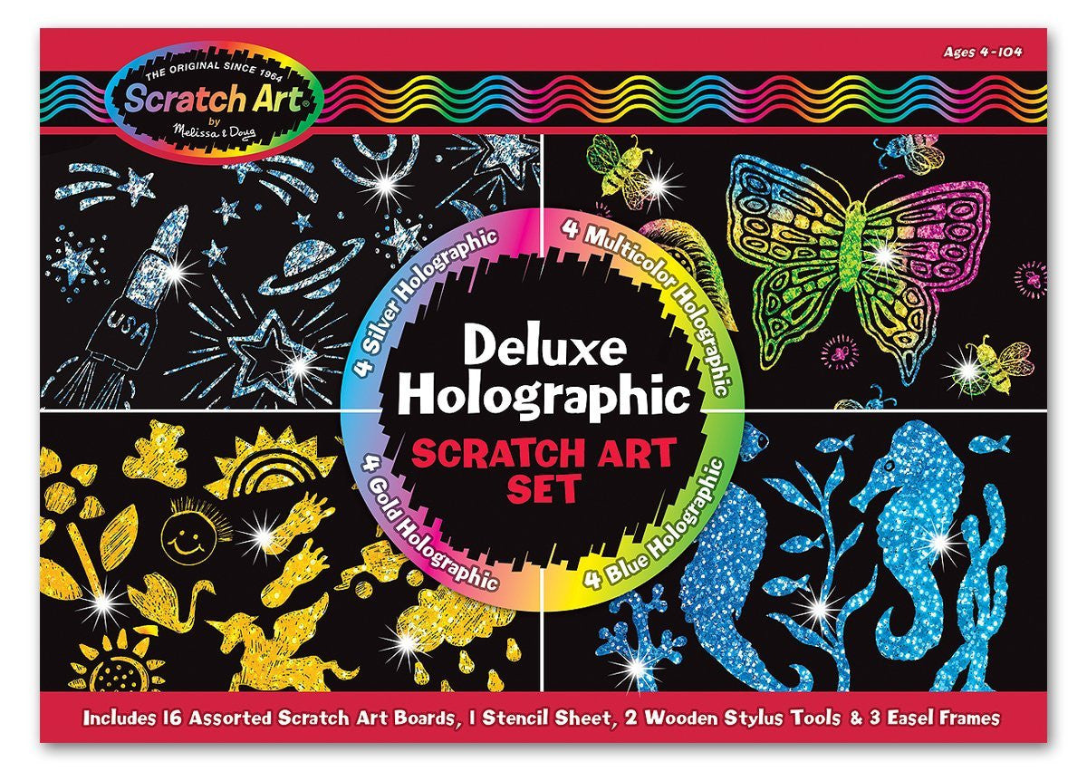 Melissa Doug Scratch Art Wooden Stylus 25-Pack - ToyWiz