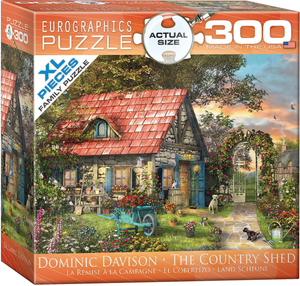 EuroGraphics Puzzles Country Shed by Dominic Davison