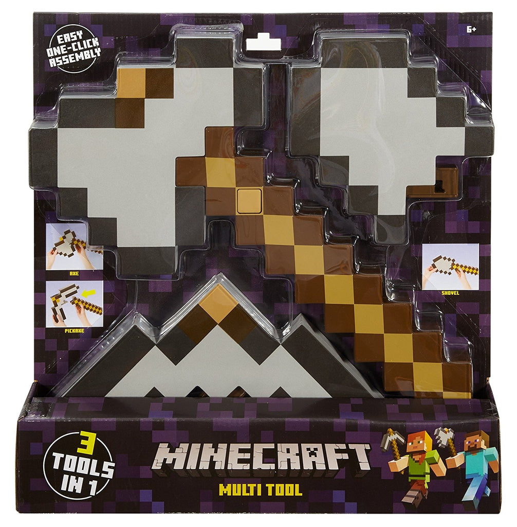 Minecraft 3-in-1 Muti Tool Pack FFL01