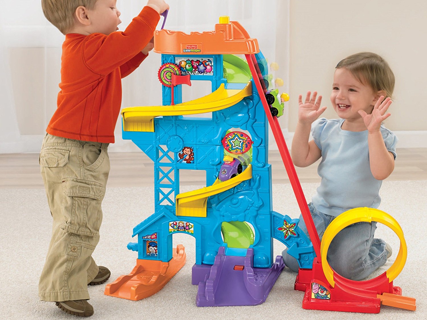 Little People Loops 'n Swoops Amusement Park by Fisher-Price