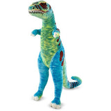 Melissa & Doug Jumbo T-Rex Dinosaur - Lifelike Stuffed Animal (over 4 feet tall)