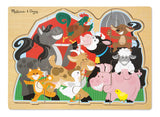 Melissa Doug Farm & Zoo Puzzle Keeper 9975