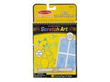 Melissa & Doug On the Go Scratch Art - Pets Learn-to-Draw Activity Pad With Stylus