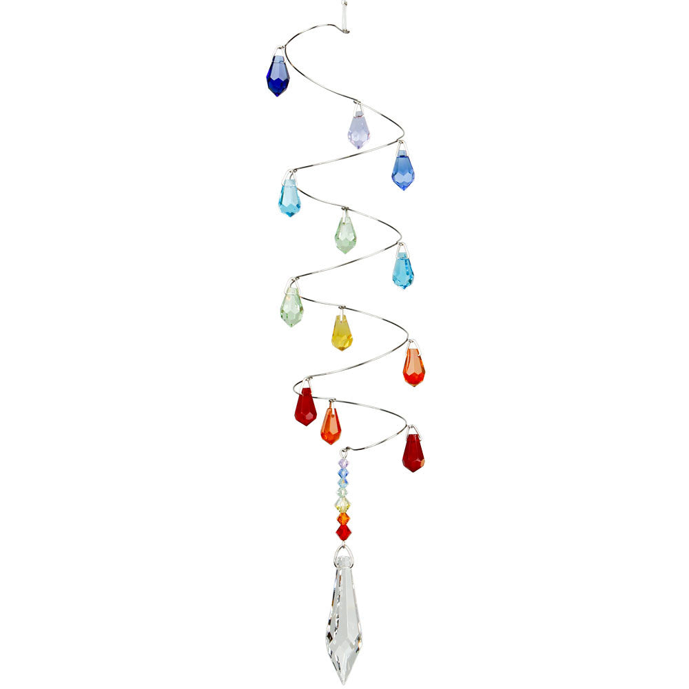 Woodstock Crystal Spiral - Rainbow Icicles CS22