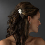 Silver or Gold Plated Bridal Comb 3473