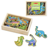 Melissa and Doug Kids Toy, Wooden Dinosaur Magnets - Dinosaur Toy