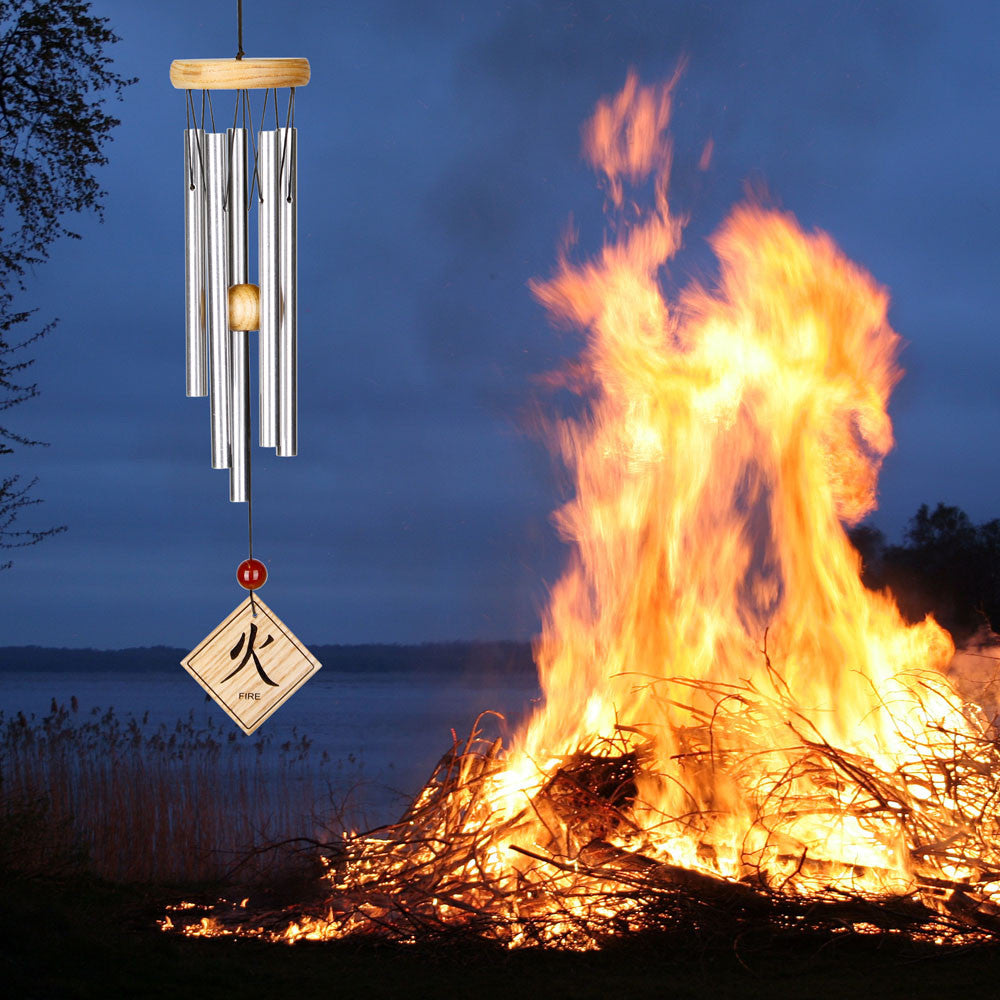 Woodstock Feng Shui Chime - Elements, Natural, Fire FSNFI