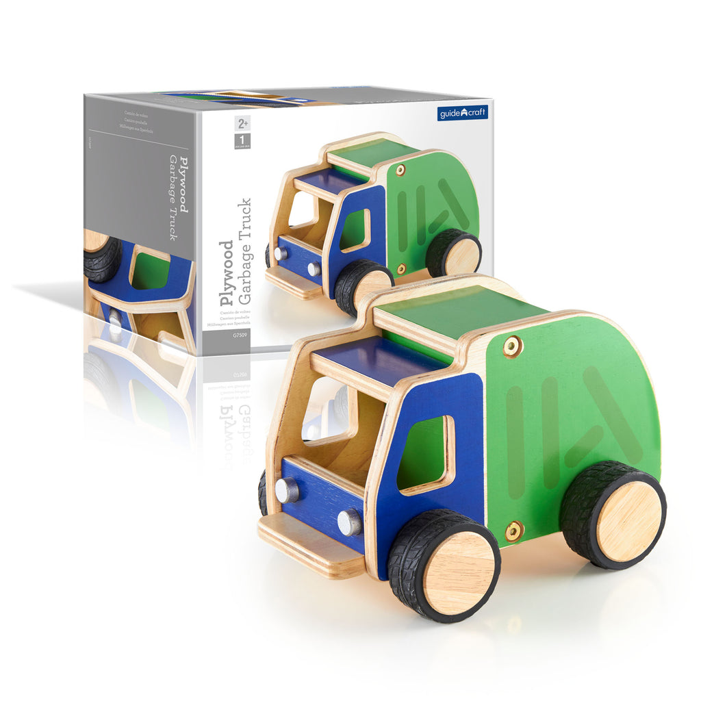 Guidecraft Plywood Garbage Truck G7509