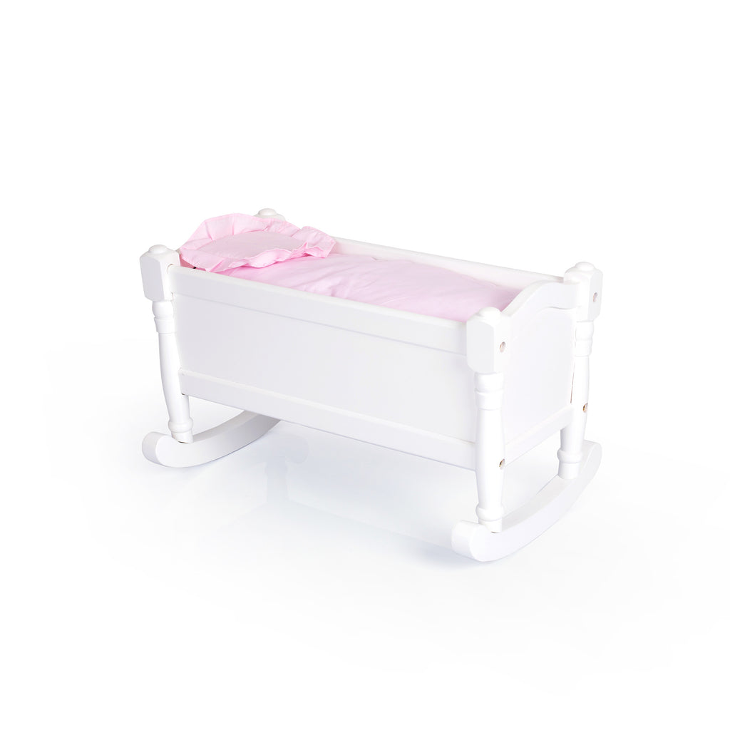 Guidecraft Doll Cradle- White  G98128
