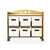 Guidecraft See and Store Rolling Storage Center G98305