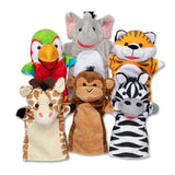 Toddler Melissa & Doug Safari Friends Set Of 6 Hand Puppets