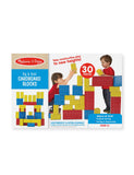 Melissa & Doug 30 Giant Cardboard Building Blocks