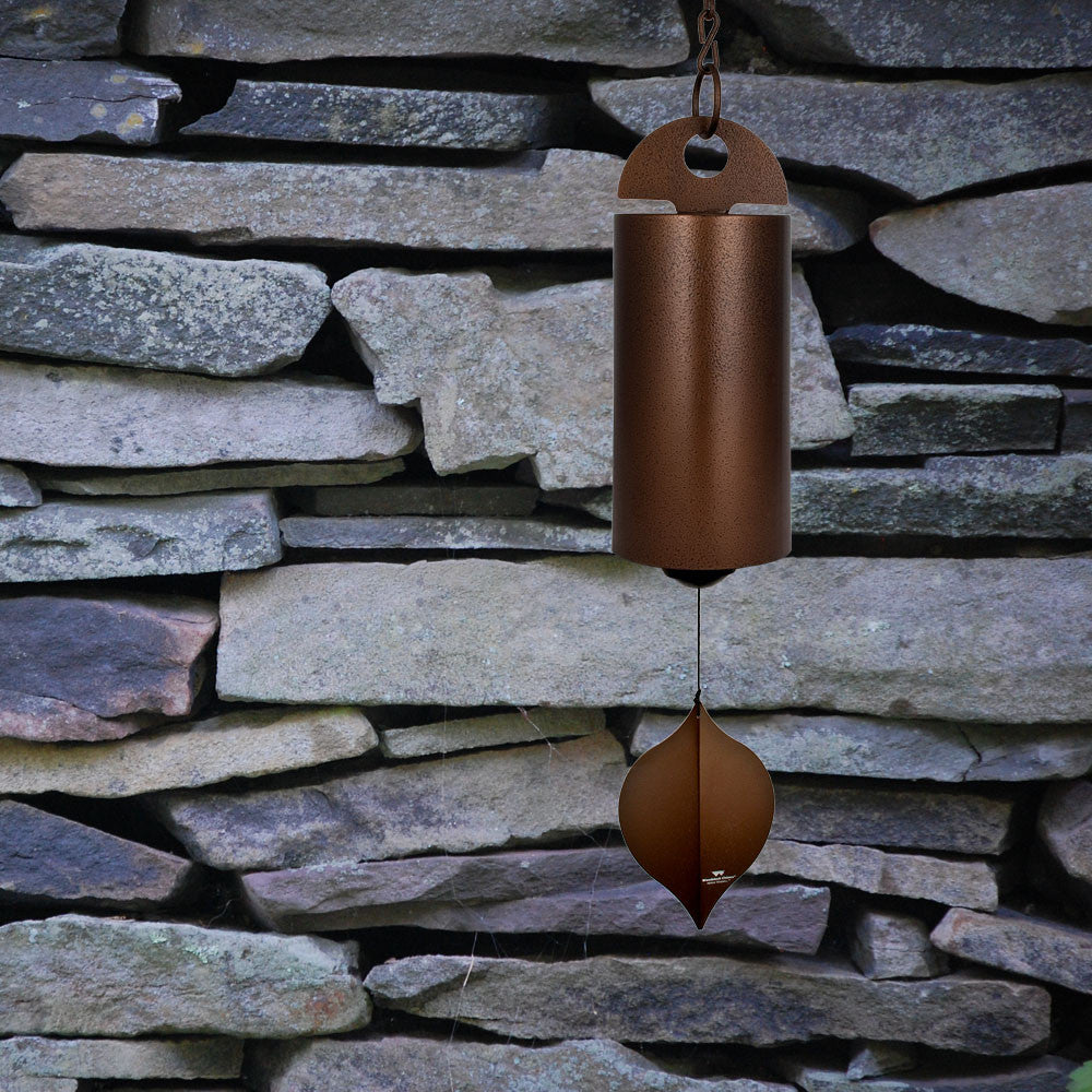 Woodstock Heroic Windbell - Large, Antique Copper HWLC