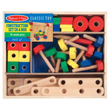 Melissa & Doug Wooden Construction Building Set in a Box (48pc)