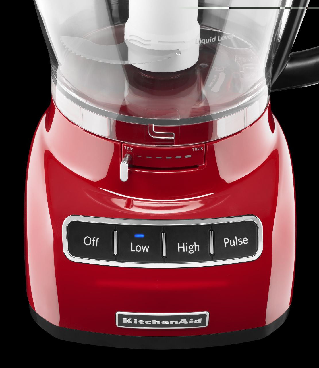 KitchenAid KFP1333ER Empire Red 13-Cup Food Processor with ExactSlice  System 