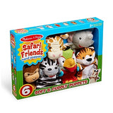 Toddler Melissa & Doug Safari Friends Set Of 6 Hand Puppets