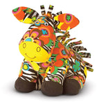 Melissa & Doug Zelda Zebra - Patterned Pal Stuffed Animal