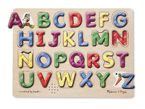 Melissa & Doug Spanish Alphabet Sound Puzzle 723