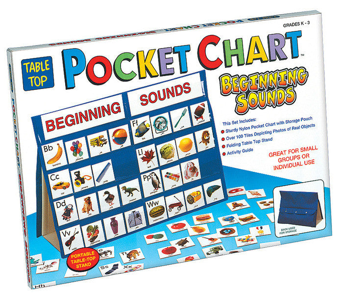 Tabletop Pocket Chart - Beginning Sounds 771