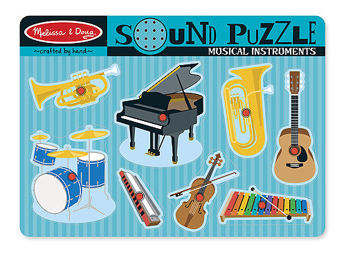 Melissa & Doug Musical Instruments Sound Puzzle