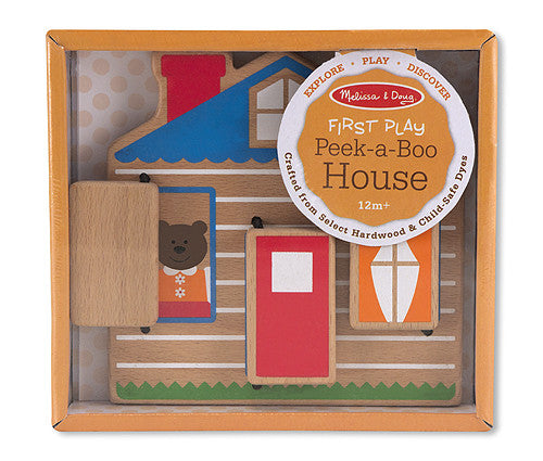 Melissa & Doug Peek-a-Boo House